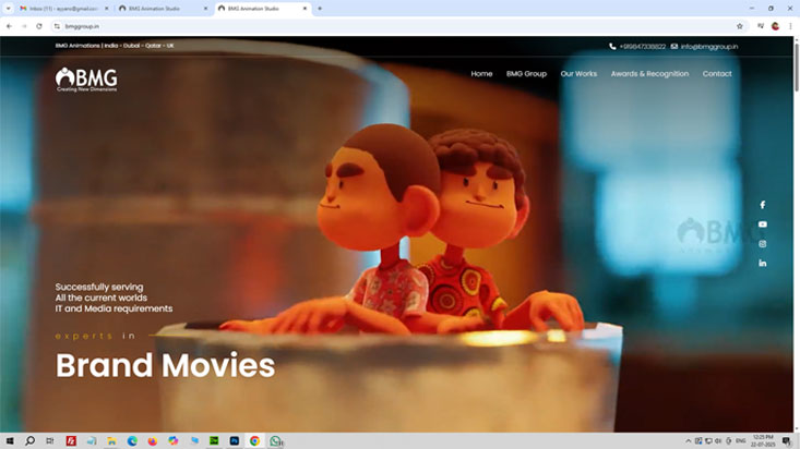 BMG animation Company India